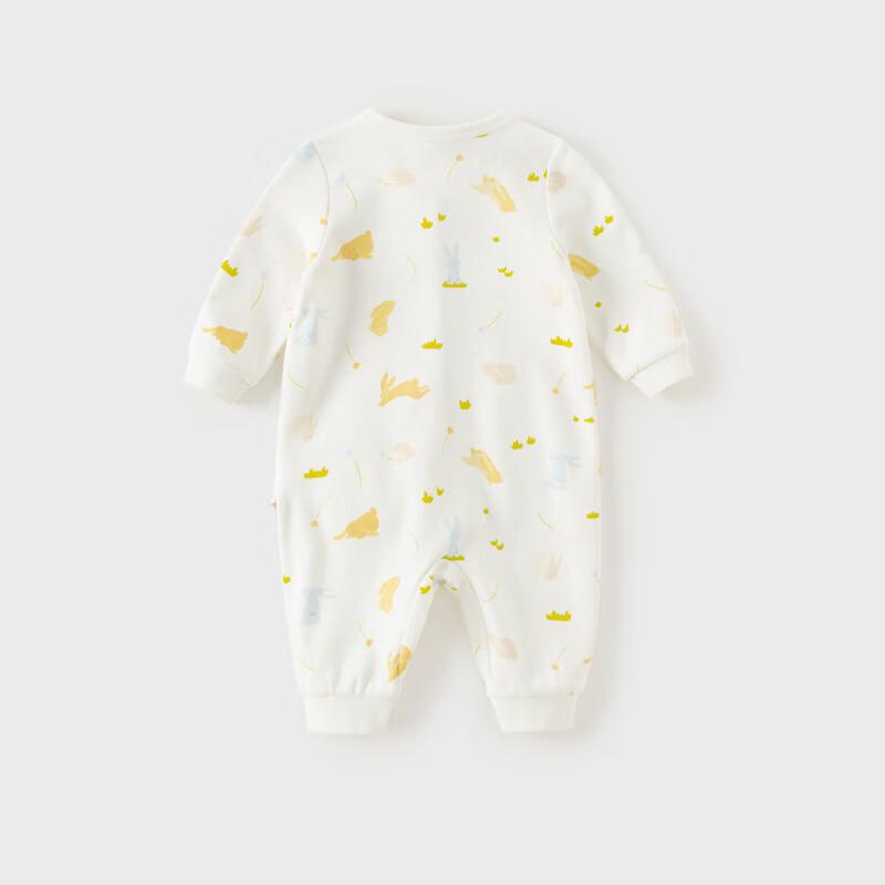 David & Bella Baby Cotton Long Sleeve Romper 90cm
