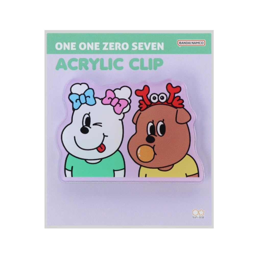 

Канцелярские товары 1107 Акрил D S3624382 Sun-Star (Илильгончил) Клипса, Узор,