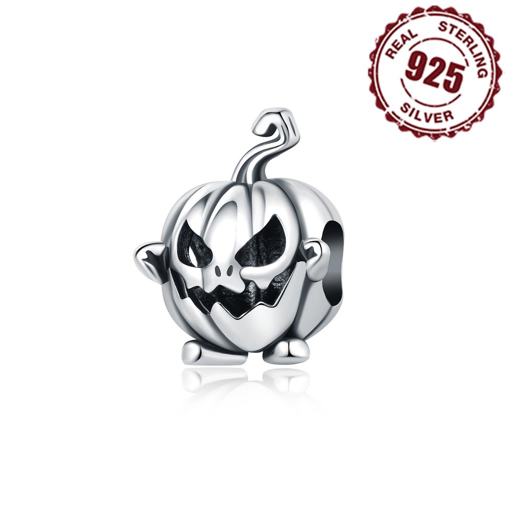Copper Cool Pumpkin Beads Women Diy Fashion Jewelry Fine Gifts Fit Original Fine Bracelet Halloween Accessories
