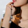 A Versatile Sweater Chain, A High-end, Light Luxury Long Necklace, A European And American Accessory Pendant For Su Qiudong.