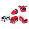 TAKARA TOMY Tomica Plarail Block Fire Rescue Set Ages 3 and & (Toy, Up)