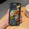 Full screen cute flower iPhone15/16promax mobile phone case 13/12mini Apple 11 anti-drop and dustproof 14