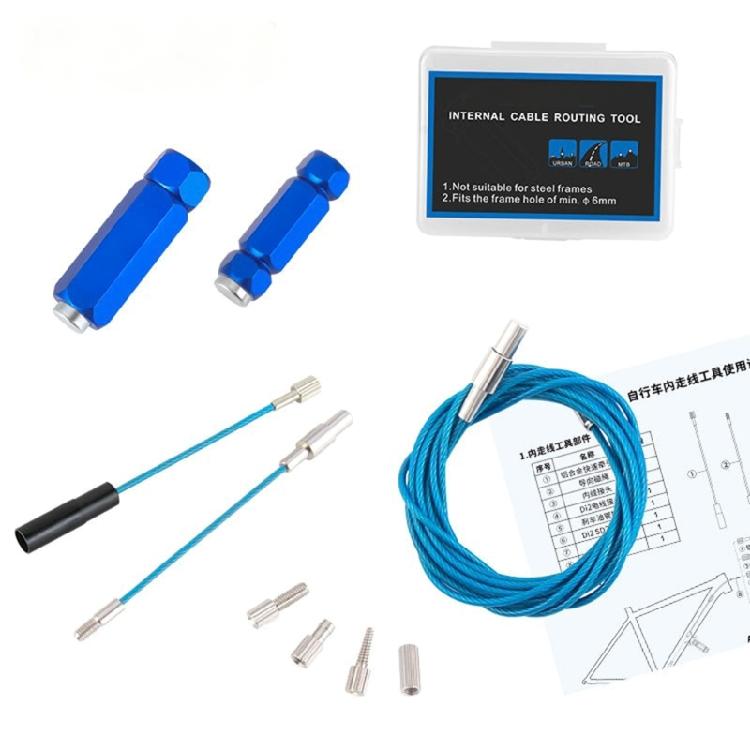 Bicycles Internal Brake Hose Routing Tool for Frame Bike Brake Cable Installation Internal Line Guide Instrument Set