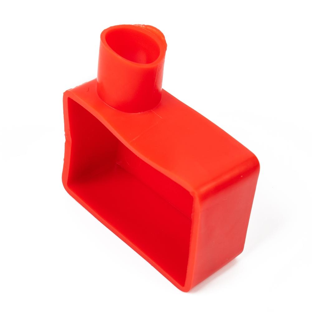 Capacul terminalului bateriei Conectori negri și roșii pentru baterie