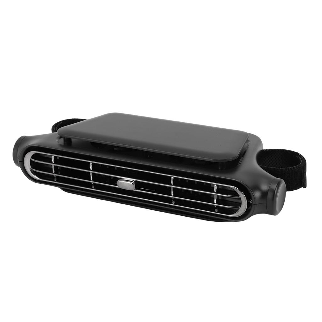 Car Seat Cooling Fan Bladeless Adjustable USB Car Headrest Backseat Cooling Fan for Front Rear Seat
