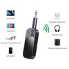 BT5.4 Hifi Wireless Adapter 3.5mm AUX Dual Stream Wireless Adapter Low Latency Tie-Clip BT Receiver Transmitter for Aircraft