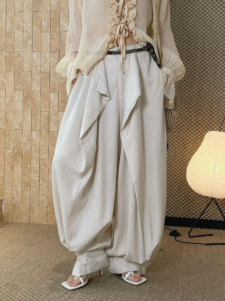 Bohemian Nomad Style Lightweight Summer Pants for Women