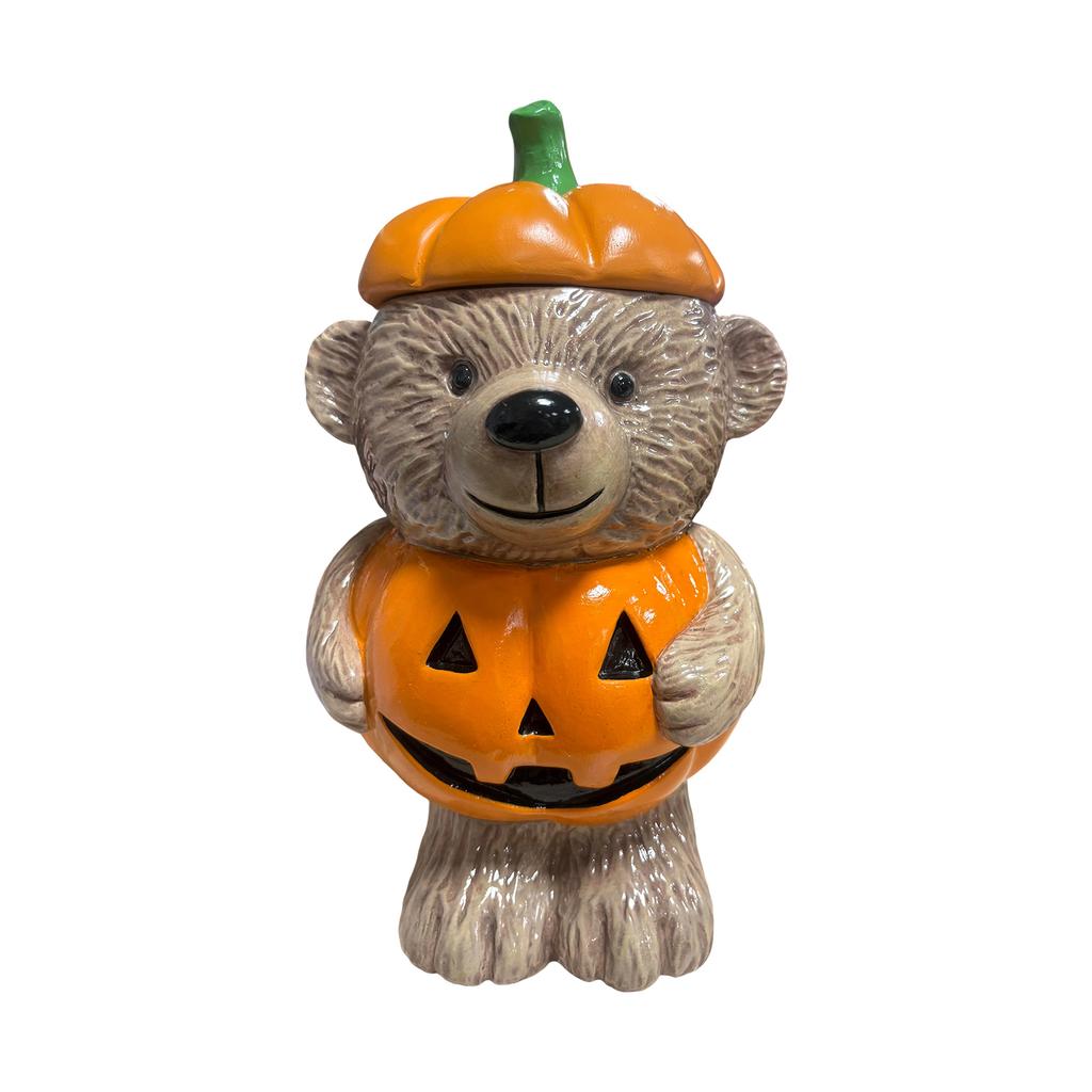 The Bear-shaped Cookie Jar Can Hold A Lot Of And Is Also Suitable As A Storage Box Or Decorative Item. It Has High Practicality.