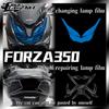 For HONDA Forza350 FORZA 350 NSS 350 2021 2022 Motorcycle Lamp Film Tail Lamp Film Rear-view Mirror Rainproof Film