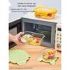ZISIZ Microwave-Safe Glass Lunch Box