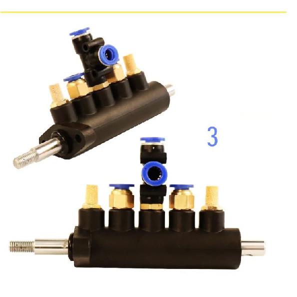 Hot  Air Control Five Way Foot Pedal Valve Wheel Repairing Tool Tire Changer Machine