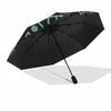 Viking Compass Vegvisir Nordic Symbol StickerUmbrella, Portable 3-Fold Compact Umbrella,Christmas Gift ES447