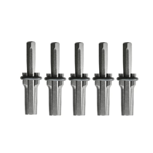 Azumafy Stone Splitter Set of 5, 16mm Stone Opener, Wedge, Quarrying Tool, Stone Splitter, Marble, Hand Tool, Seri Ya