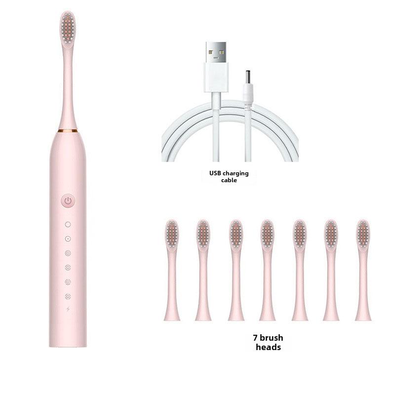 Universal Rechargeable Sonic Electric Toothbrush for Adults & Children - Soft Bristle, Fully Automatic, Ideal for Couples