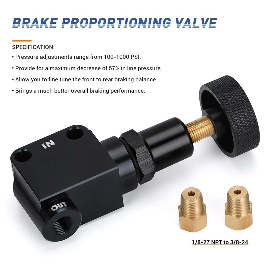Brake Proportioning Valve 260-8419 for Wilwood