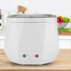 24V 140W 1.6 L Electric Portable Multifunctional Rice Cooker Food Steamer for Truck (White)