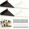 Shelf Bracket Triangle Bracket Heavy-duty Shelf Invisible Wooden Board Bracket Hardware Stamping Parts Storage Support Frame