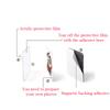50-100Sets DIY Refrigerator Magnetic Craft Kit with Adhesive Backing Magnets Transparent Acrylic Creative Home Decor Gift