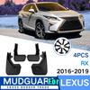 Car Mud Flaps For LEXUS RX 2005-2023 Splash Guards Mudflaps Mudguards Accessories