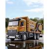 1/24 City Heavy Electric Tipper Dump Truck Model Metal Slag Coal Mine Transport Vehicles Car Model Sound and Light Kids Toy Gift