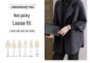 2025 Winter Plus Size Double-Sided Fleece Jacket for Middle-Aged Women - Mid-Length Autumn/Winter Coat
