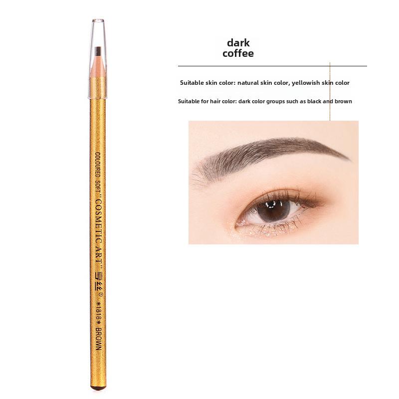 Hens 1818 Waterproof & Sweat-Proof Eyebrow Pencil with Tear-Off Powder