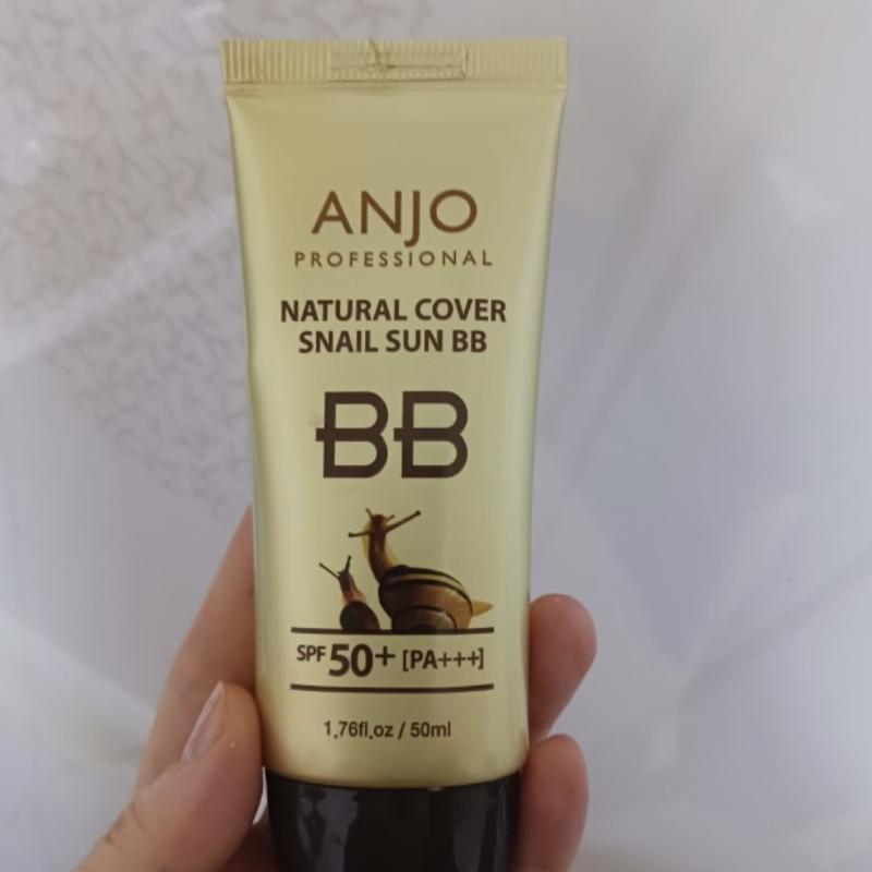 Anjo Natural Cover Snail Sun BB Cream 50ml (SPF50+, PA+++)