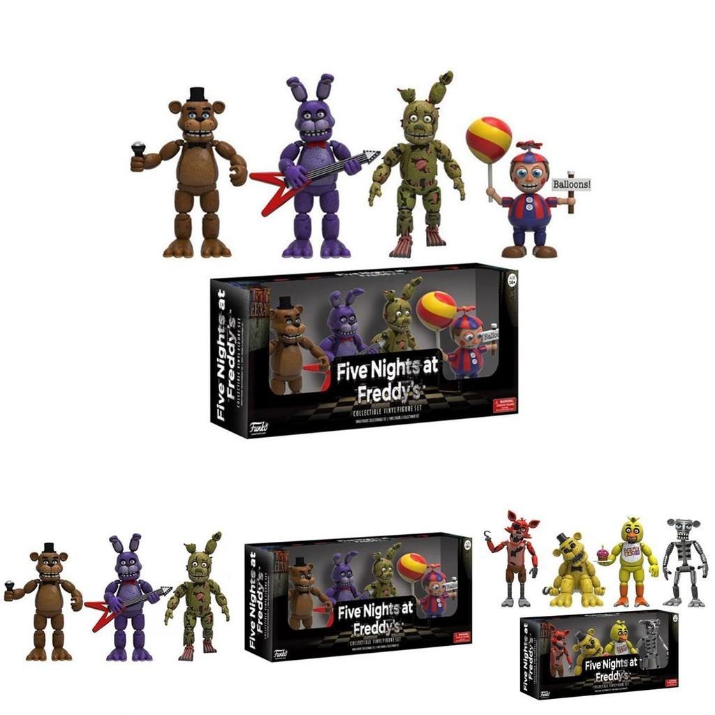 Stunning 4pcs Five Nights At Freddy's Pizza Simulator Action Figures For Ultimate Collection
