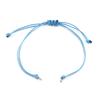 5PCs Multicolor Rope Lucky knots Bracelets Polyester Handmade Bangles Braiding Braided Bracelets Accessories Findings Adjustable