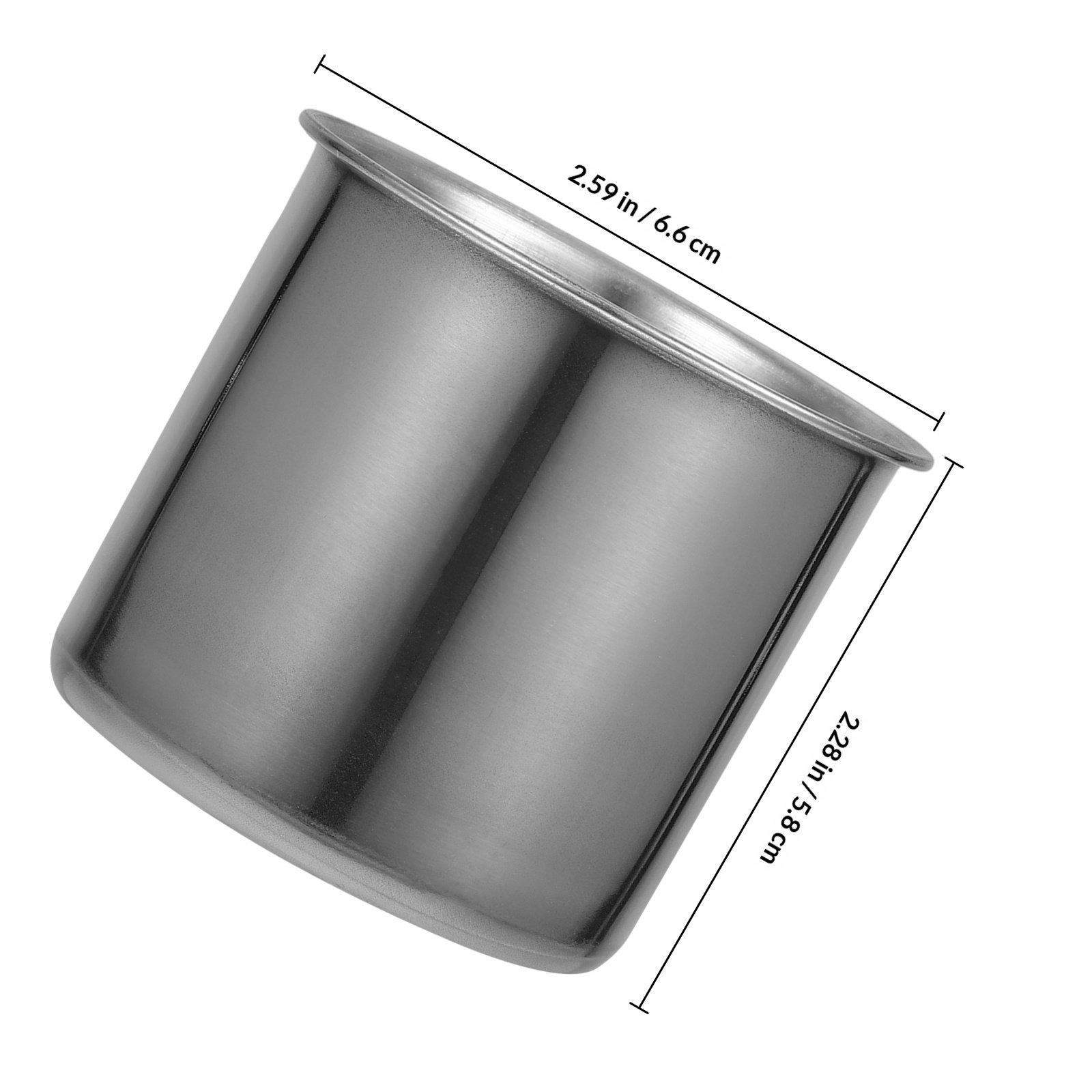 

Rice Cup Stainless Steel 250Ml Smooth Edge Measuring Container Kitchen Storage Holder Multifunction Measuring Cup