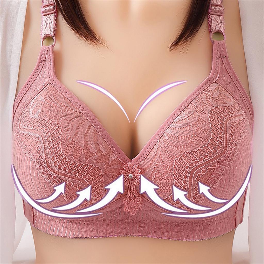 Women Wirefree  Fitness Top Sport Push Up Seamless Running Yoga Bra