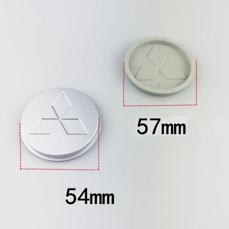 50/54/58/60/81mm Car Wheel Center Hub Cap Cover Rim Badge for Mitsubishi ASX Ralliart Eclipse Competition TRITION Evolution X wszm26