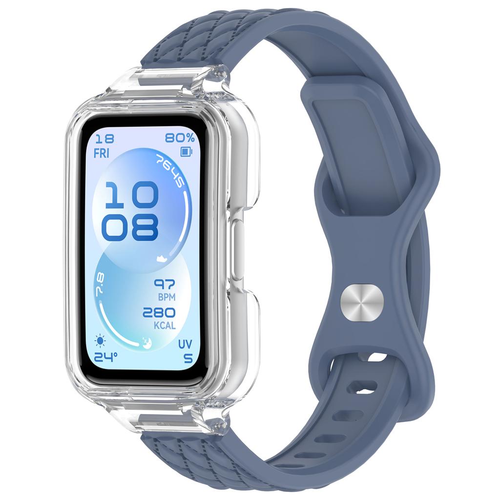 Silicone Straps+Case For Huawei Band 11 Pro Breathable Sport Replacement Wrist Bracelet Correa Huawei Smart Band 11 Accessories