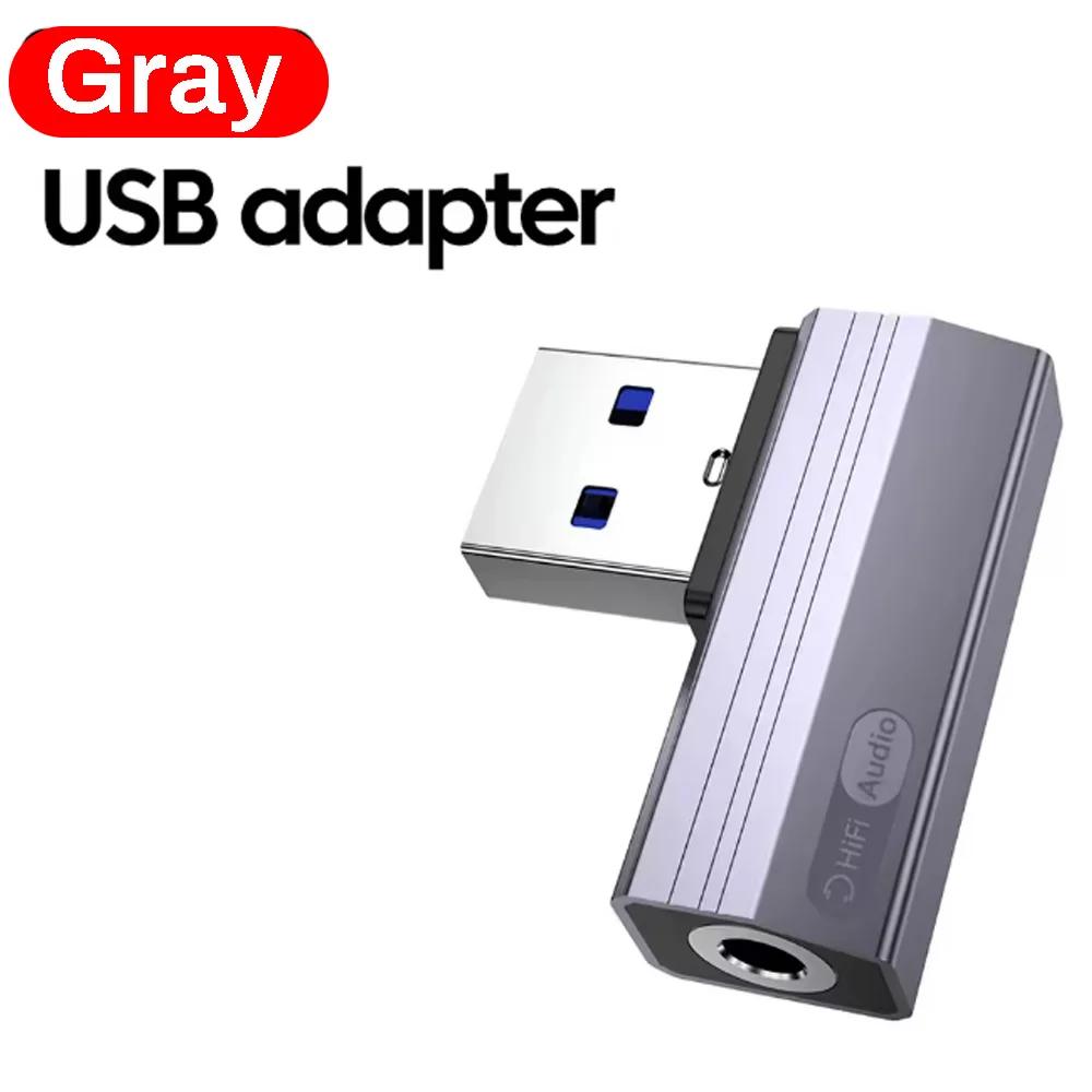 USB A To 3.5mm Headphone Adapter Converter USB Type C To 3.5mm Jack Audio Adapter for Iphone 15 16 Samsung Xiaomi Huawei Laptop