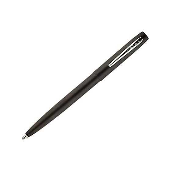Fisher Ballpoint Pen Cap-Action M4 Series M4BCT (Black), Pressurized Ballpoint Refill, Nitrogen Gas Filled, Approx. 132mm Length, Approx. 18g Weight,