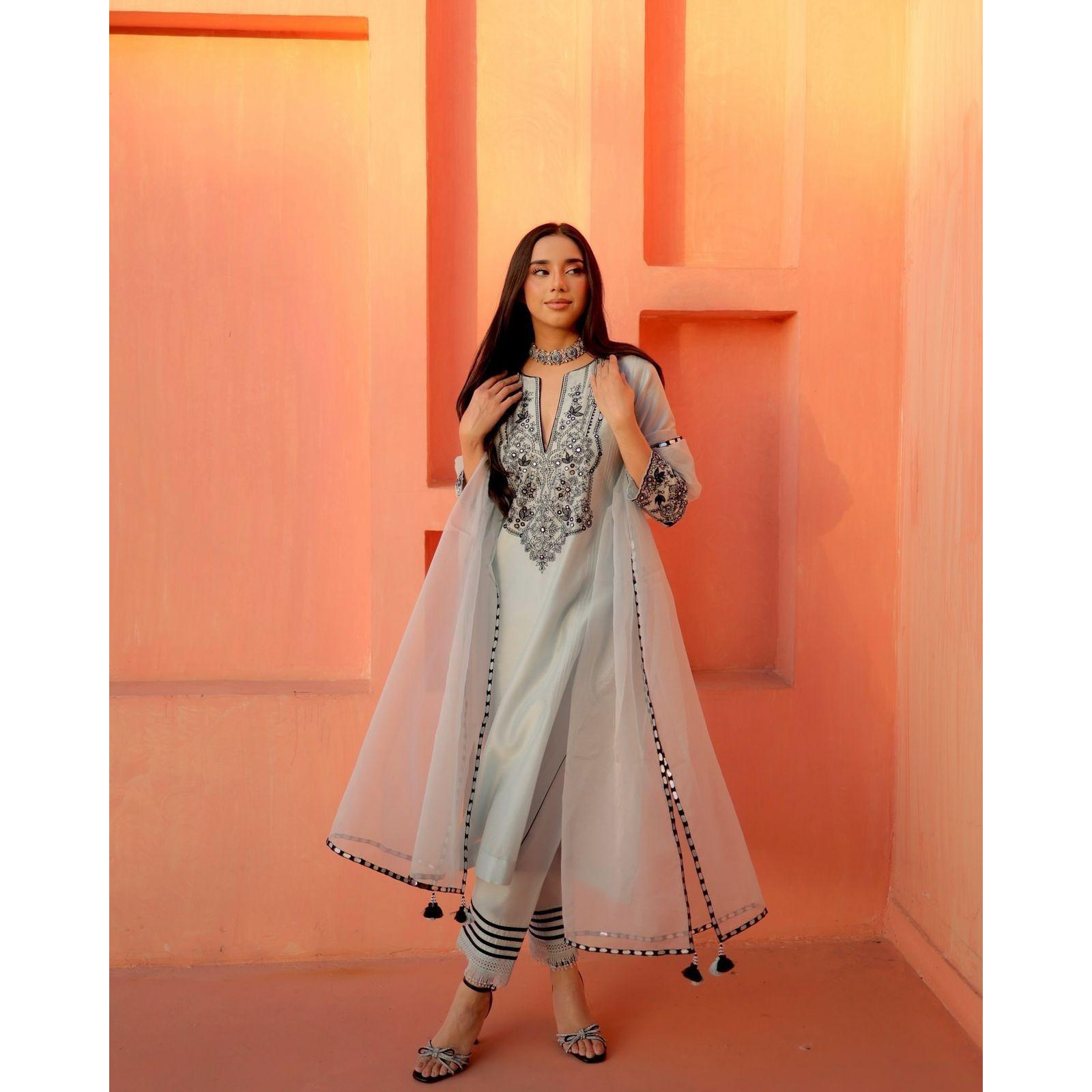 Salwar Kameez Paksiatni Party Wear Dress Indian Bollywood Desigenr Salwar Suit M