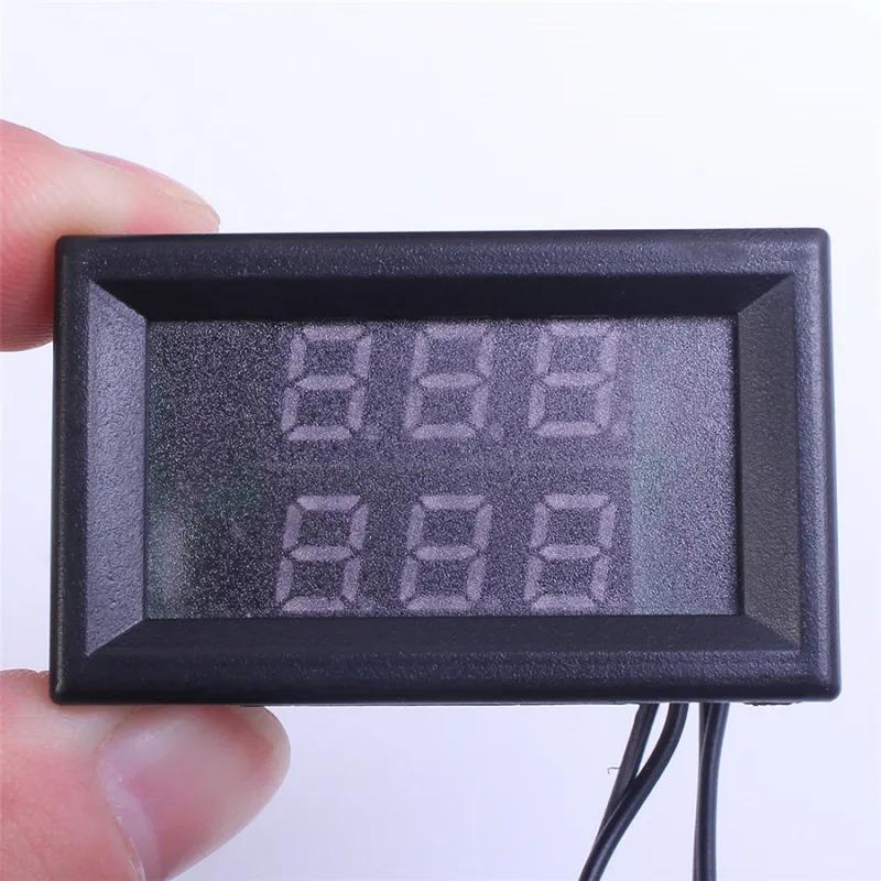 

Durable Dual Digital Intercooler Supercharger Temperature Gauge Sensor Dc 4-28V