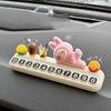 Labu Car Decoration 2025 New Internet Celebrity Interior Accessories Cute Cloth Doll Labu Car Plush Doll