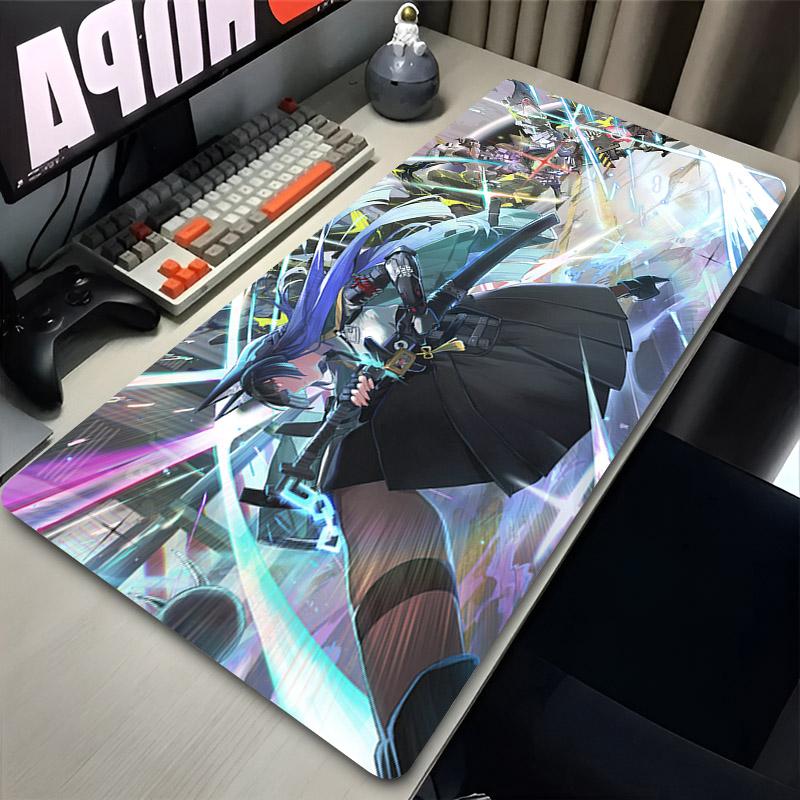 Zenless Zone Zero Hoshimi Miyabi Podložka pod myš Herní příslušenství Podložka pod myš k počítači Anime ZZZ Podložky na klávesnici a do kanceláře Gumové podložky pod myš