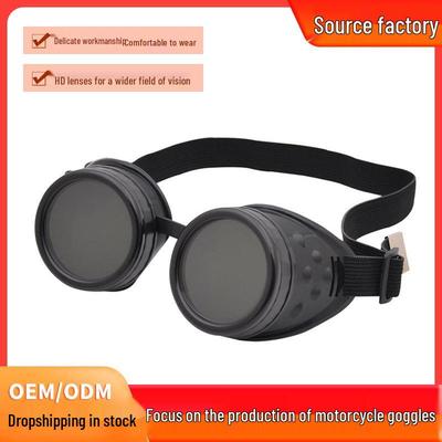 Steampunk Gothic Retro Eclipse Party Glasses