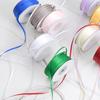 Multi-purpose 50Yards/Roll Thin Ribbon 3MM Double-Sided Balloon Ribbon Solid Color Flower Packaging Ribbon Gift Wrapping