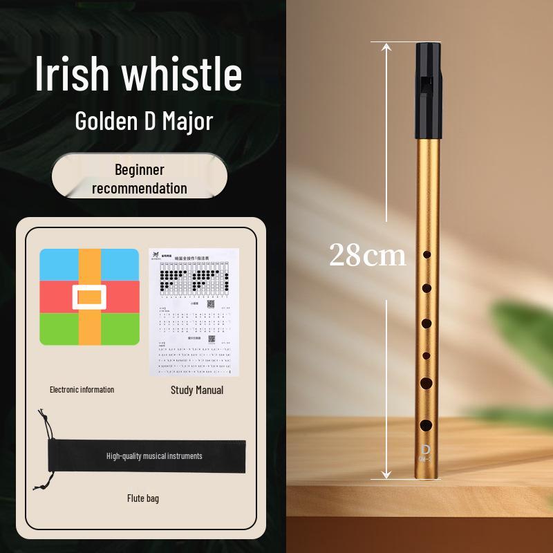 

AK Whistle High C & D Irish Whistle for Adult Beginners
