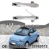 735592026 and 735592012 are electroplated door handles for Fiat 500.