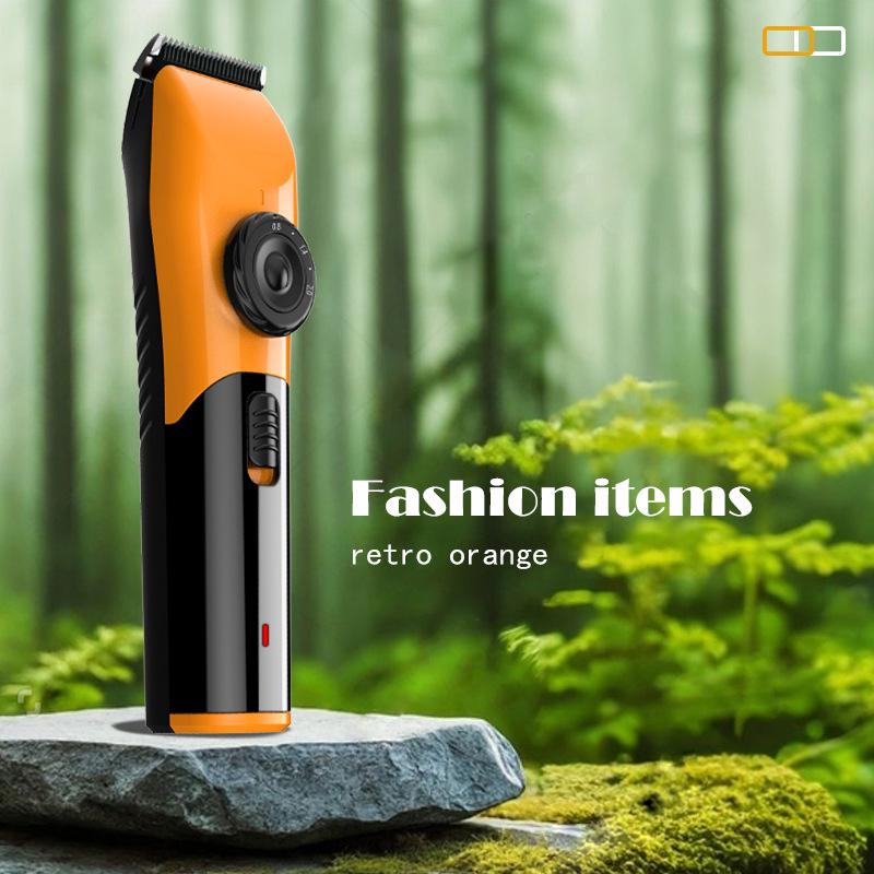 High-Power Professional Rechargeable Hair Clipper for Barber & Home Use