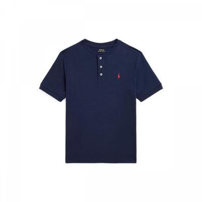 Polo Kids Boys 8 18 Years Old Cotton Jersey Short Sleeve Henley Shirts  Cwpokniy8021278410 