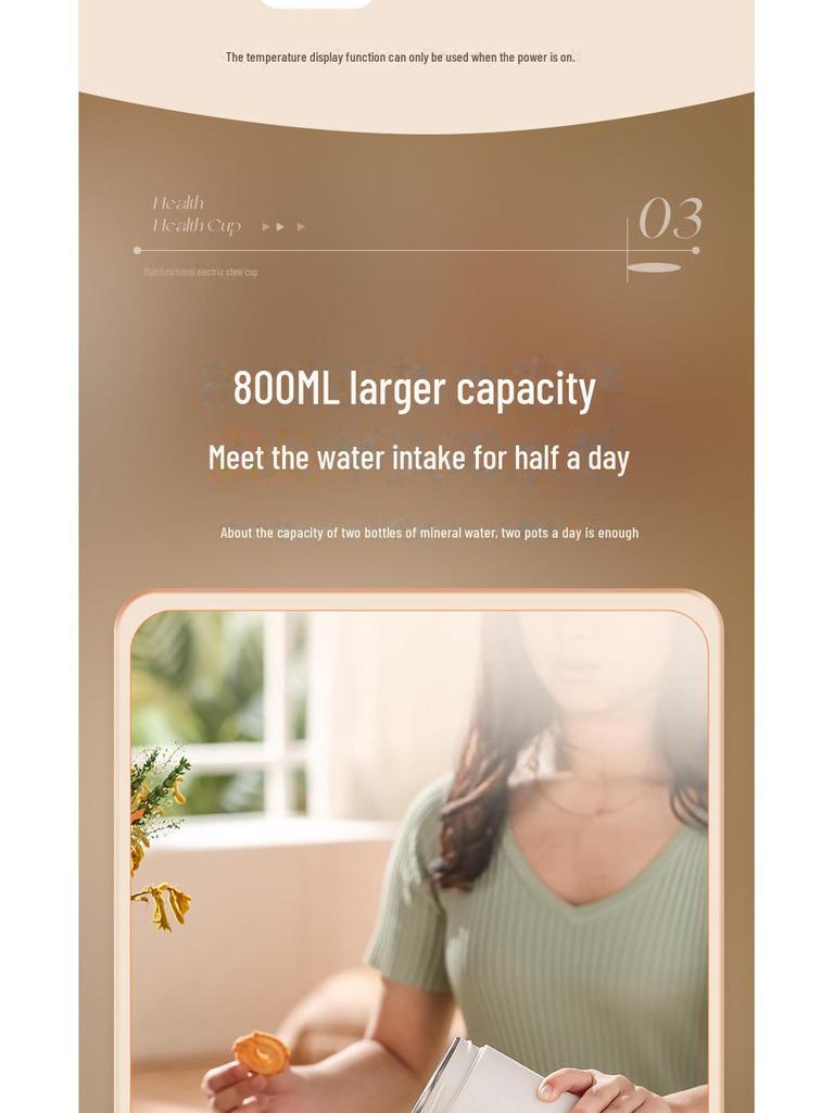 Portable Automatic Household Electric Water Heater & Small Constant Temperature Kettle