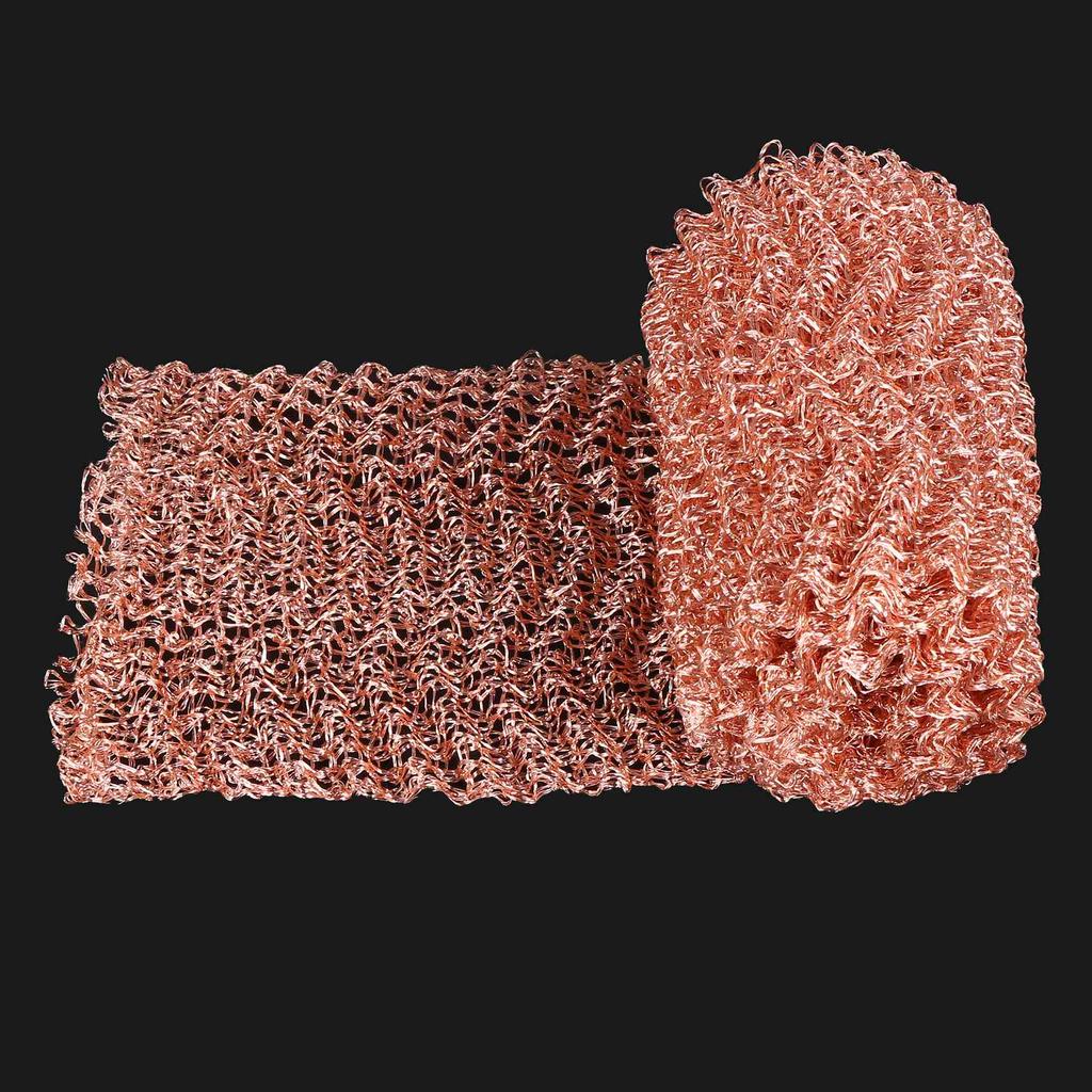 ABWR-Beer Brewing-4 Wires Pure Copper Mesh Woven Filters Sanitary Food Grade For Distillation Moonshine Home Brew Beer 1.5M