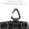 [Sierra Designs] Chalk Bag Canvas with Shoulder Belt Compact Black