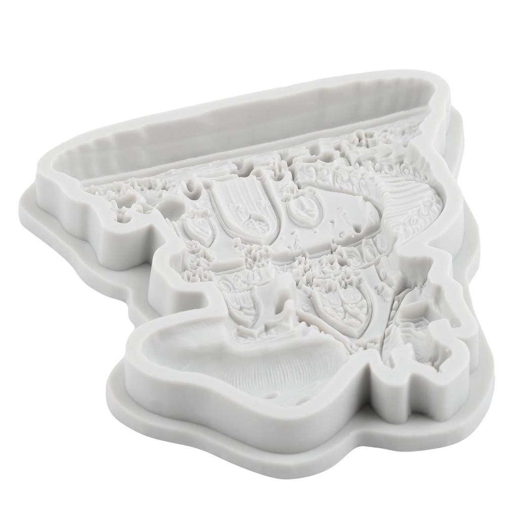 Mushroom House Silicone Molds Mushroom Fondant Mold Cake Decorating Tools Cupcake Topper Candy Chocolate Gumpaste Mold