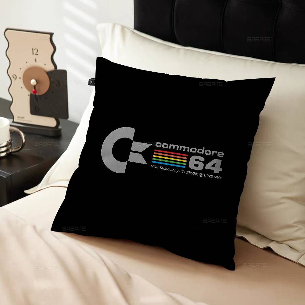 C-Commodore 64 Retro PC Pillow Cover Design cushion Cover decor Holiday Decorati